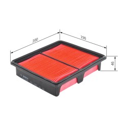 Filtre à Air Pour Honda Civic VI CR-V I Domani HR-V Integra 17220-P2P-505
