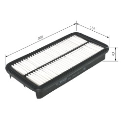 Filtre à Air Pour Toyota Avensis Vista/Camry 1780164010 178016402083 1780164020