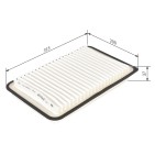 Filtre à Air Pour Mazda 2 3 Z622-13-Z40 ZJ0113Z40 ZJ0113Z409A