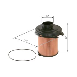 Filtre à Air Pour Peugeot Citroën Talbot 138709 43258500 44964 144402 95619441
