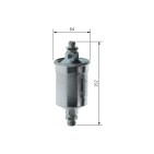 Filtre à Carburant Pour VW Audi Porsche 911 810133511 92311017600 93511046200