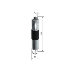 Filtre à Carburant Pour BMW Série 3 E46 Z3 13321439407 13321712296 13327512017