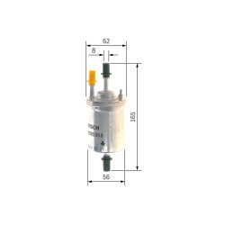 Filtre à Carburant Pour VW Audi Seat Skoda 1K0201051B 1K0201051C 1K0201051K