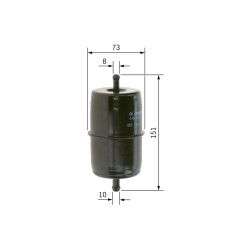 Filtre à Carburant Pour Jeep Cherokee 33000076
