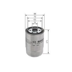 Filtre à Carburant Pour Peugeot Fiat Alfa Romeo Citroën 1906C2 71771370 190694