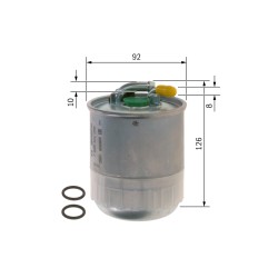Filtre à Carburant Pour Jeep Commander Grand Cherokee III MERCEDES Vito