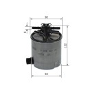 Filtre à Carburant Pour Renault Dacia Logan Suzuki Jimny 1.5 dCi 1.5 DDiS 4x4