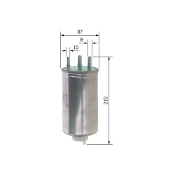 Filtre à Carburant Pour Renault Duster Logan I Dacia Duster Logan Express MCV