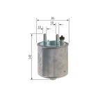 Filtre à Carburant Pour Renault Kangoo Laguna III Twingo II 7701478277