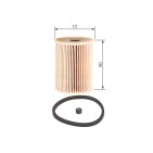 Filtre à Carburant Pour Opel Astra G H Combo/Monospace Combo Tour 813046 813060