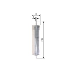Filtre à Carburant Pour Land Rover Freelander Soft Top