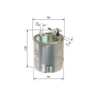 Filtre à Carburant Pour Nissan NP300 Navara Pathfinder III Van A6400EC00AVA