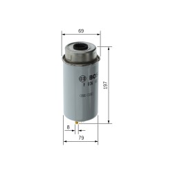 Filtre à Carburant Pour Ford Transit 1685852 1712932 3C11-9176-BB 3C11-9176-BC