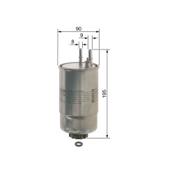 Filtre à Carburant Pour Peugeot Fiat Citroën 1610192280 1371439080 1614157280