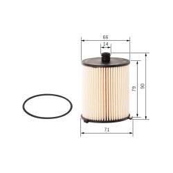 Filtre à Carburant Pour Toyota Yaris 23309-0N010 23309-0N010-00 23390-0N100