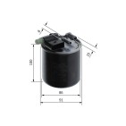 Filtre à Carburant Pour Infiniti Q30 MERCEDES CLA Classe A B GLA
