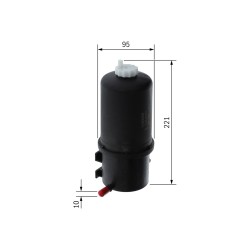 Filtre à Carburant Pour VW Crafter 30-35 30-50 2E0127401 2H0127401