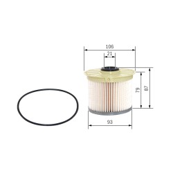 Filtre à Carburant Pour Isuzu D-Max I 8-98036-321-0 8-98149-982-0