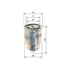 Filtre à Carburant Pour Ford Nissan NISSAN-TRUCK 1952956 164007F408 164007F40A