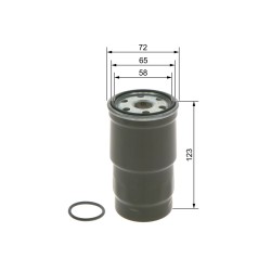Filtre à Carburant Pour Toyota Daihatsu Mazda Subaru 2339064450 R2L113ZA5A9A