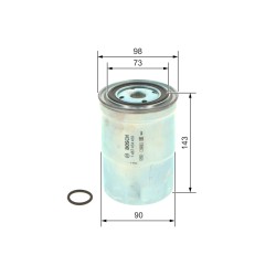 Filtre à Carburant Pour FUSO (MITSUBISHI) MITSUBISHI Mitsubishi ME132525
