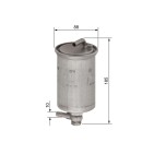 Filtre à Carburant Pour Audi A4 8E0127401B 8E0127401C