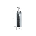 Filtre à Carburant Pour VW California T5 T6 Multivan V VI Touareg 7H0127401A