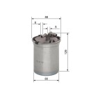 Filtre à Carburant Pour VW Audi Seat Skoda 5Z0127401 6Q0127400F 6Q0127401F