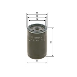 Filtre à Huile Pour MERCEDES 124 190 Classe E T-Model S Kombi SL