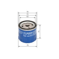 Filtre à Huile Pour Peugeot Citroën Talbot 110963 110979 41023M 110973 1109A2