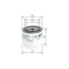 Filtre à Huile Pour Opel Vauxhall Volvo 97049708 30887496 3473645 34736454
