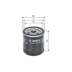 Filtre à Huile Pour Renault 9 11 Master Safrane Super 5 Trafic Alpine A610 V6