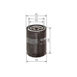 Filtre à Huile Pour Fiat Ford Alfa Romeo Toyota 2232108 05004776 1560041010