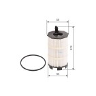 Filtre à Huile Pour VW Audi A4 A5 Lamborghini 079115561F 079198405B 079115561K