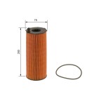 Filtre à Huile Pour VW Phaeton Touareg Audi Porsche 057115561M 95510722200