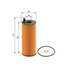 Filtre à Huile Pour BMW Série 1 E81 E82 E87 E88 3 E90 E91 E92 E93 11427805707