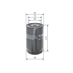 Filtre à Huile Pour Iveco Daily III 2995561 500038752 500040983 504083306