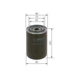 Filtre à Huile Pour Peugeot Fiat Citroën MITSUBISHI 1109AF 6000633315 1109AG