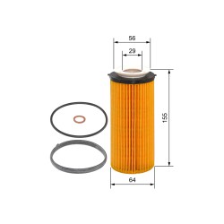 Filtre à Huile Pour BMW Série 3 E90 E91 E92 E93 5 F07 F10 F11 11427808443