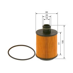 Filtre à Huile Pour Opel Chevrolet Saab Vauxhall 95528278 95517794 55577033