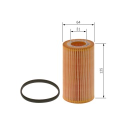 Filtre à Huile Pour Volvo C30 C70 II S40 S60 S80 V40 V50 V60 I V70 III 30788490