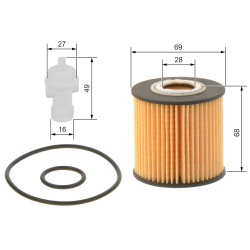 Filtre à Huile Pour Toyota Land Cruiser Prado Previa III RAV 4 IV Sienna Zelas