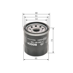 Filtre à Huile Pour Chevrolet Aveo/Kalos Cobalt Spark - Daewoo Gentra