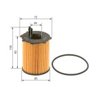 Filtre à Huile Pour Fiat 500 500L Panda Punto Alfa Romeo Lancia 55224598