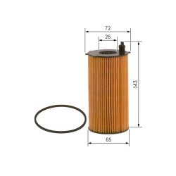 Filtre à Huile Pour Dodge Nitro Van Jeep Cherokee Wrangler III