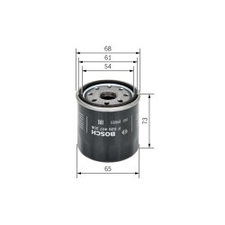 Filtre à Huile Pour Peugeot Citroën C1 Emgrand 1109AZ 1109Y4 1109Y3 1611540380
