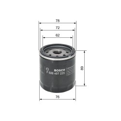 Filtre à Huile Pour Ford Ford USA Volvo C30 S40 II AA6F6714AA 31330049 31330050