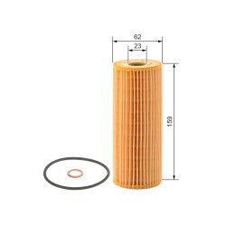 Filtre à Huile Pour VW Daewoo MERCEDES 124 Puch 00A115466 1041800109 1621803009