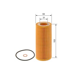Filtre à Huile Pour BMW Série 3 E46 E90 E91 E92 E93 5 E60 E61 11428513378
