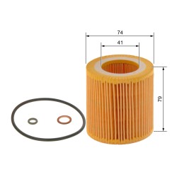 Filtre à Huile Pour BMW F06 F12 F13 7 E65, E66, E67 11427953129 11428683196